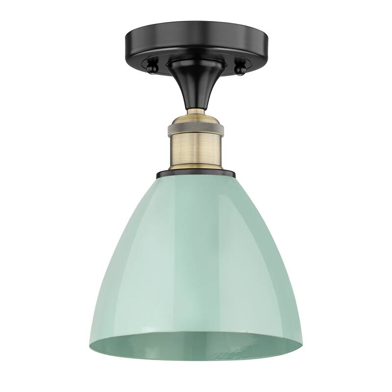 Innovations Lighting Edison Plymouth Dome 1 Light 8" SemiFlush Mount